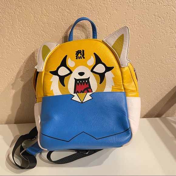 aggretsuko loungefly mini backpack